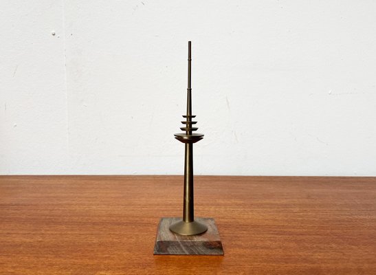 Vintage Metal Hamburg Telemichel TV Tower Model, 1970s-UAH-2041715