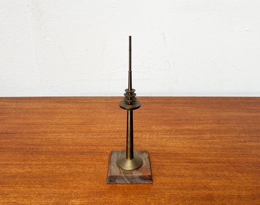 Vintage Metal Hamburg Telemichel TV Tower Model, 1970s-UAH-2041715