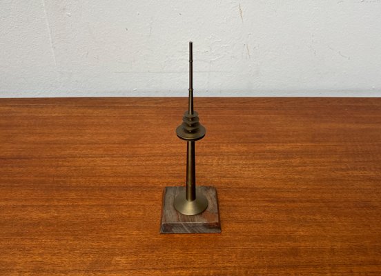 Vintage Metal Hamburg Telemichel TV Tower Model, 1970s-UAH-2041715