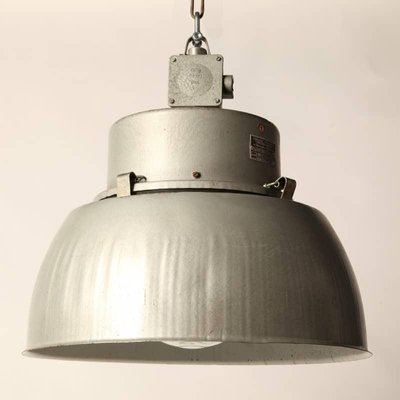 Vintage Metallic Gray Industrial Ceiling Lamp-JC-710126