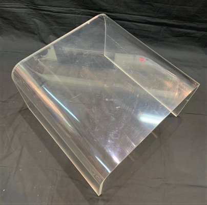 Vintage Methacrylate Side Table-IKW-775553