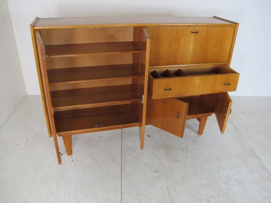 Vintage Mid-Century Birch Sideboard, 1950s-DE-810195