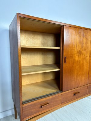 Vintage Mid-Century Danish Teak Highboard, 1960s-XCQ-2042903