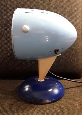 Vintage Mid-Century German Table Lamp in Painted Metal, 1950s-HOI-1194113