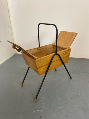 Vintage Mid-Century Sewing Box, 1950s-DE-2027921