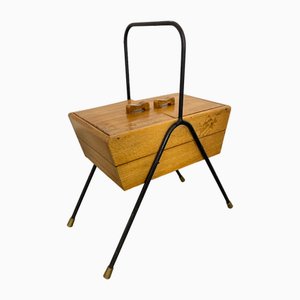 Vintage Mid-Century Sewing Box, 1950s-DE-2027921