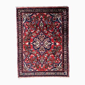 Vintage Middle Easterm Handmade Sarouk Rug 1960s-JZV-1703297