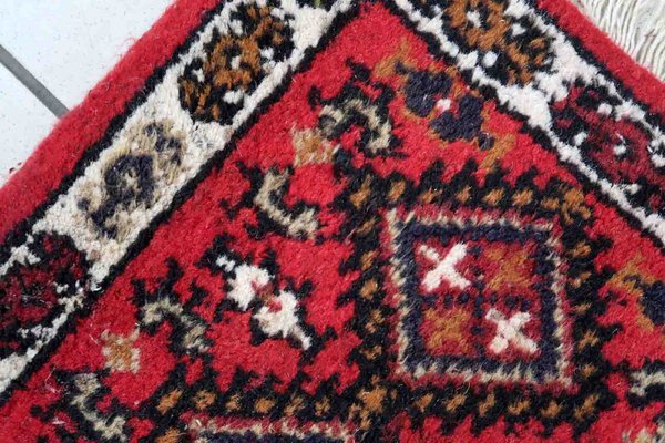 Vintage Middle Eastern Hamadan Mat, 1970s-JZV-1357256