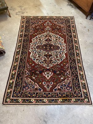 Vintage Middle Eastern Hand Knotted Bakhtiar Rug-NSG-2027456