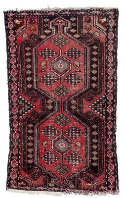 Vintage Middle Eastern Handmade Hamadan Rug, 1950s-JZV-1402792