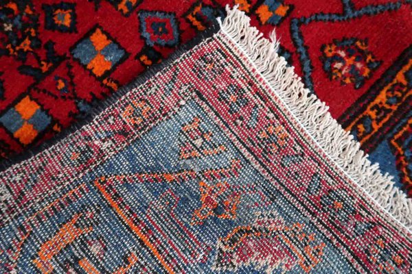 Vintage Middle Eastern Handmade Hamadan Rug, 1950s-JZV-1352669