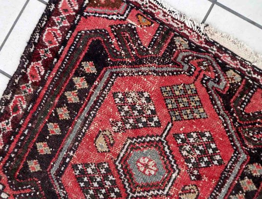 Vintage Middle Eastern Handmade Hamadan Rug, 1950s-JZV-1402792