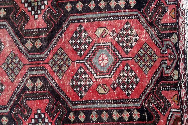 Vintage Middle Eastern Handmade Hamadan Rug, 1950s-JZV-1402792