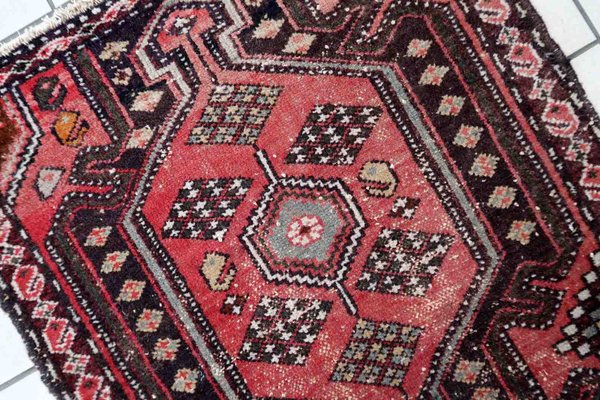 Vintage Middle Eastern Handmade Hamadan Rug, 1950s-JZV-1402792