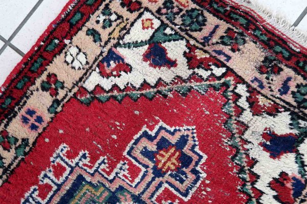 Vintage Middle Eastern Handmade Hamadan Rug, 1970s-JZV-1343691