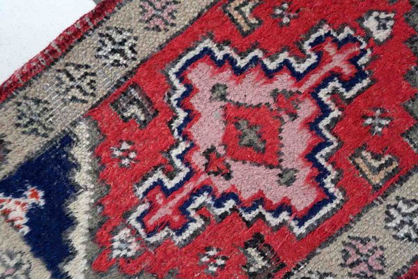 Vintage Middle Eastern Handmade Mat, 1970s-JZV-1357249