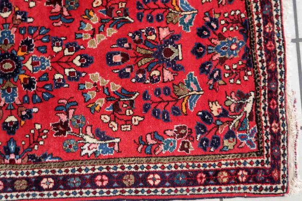 Vintage Middle Eastern Sarouk Rug, 1970s-JZV-1441016