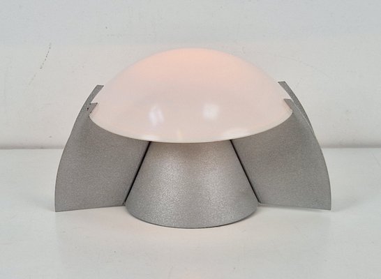 Vintage Milk Glass Papillon Ceiling Lamp from Solzi Luce, Italy, 1980s-AXJ-2027125