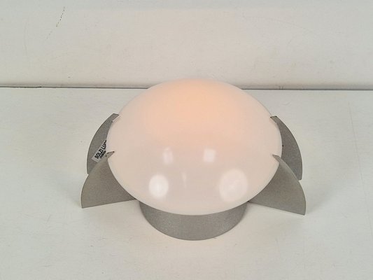 Vintage Milk Glass Papillon Ceiling Lamp from Solzi Luce, Italy, 1980s-AXJ-2027125