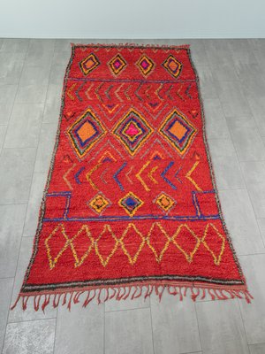 Vintage Model Boujad Berber Rug, 1980s-GPP-1374059