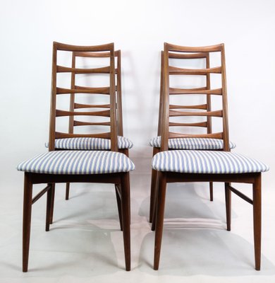 Vintage Model Lis Chairs by Niels Koefoed, 1960s, Set of 4-UY-1369659