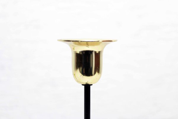 Vintage Modern Brass Candleholder, 1970s-BQF-1105530