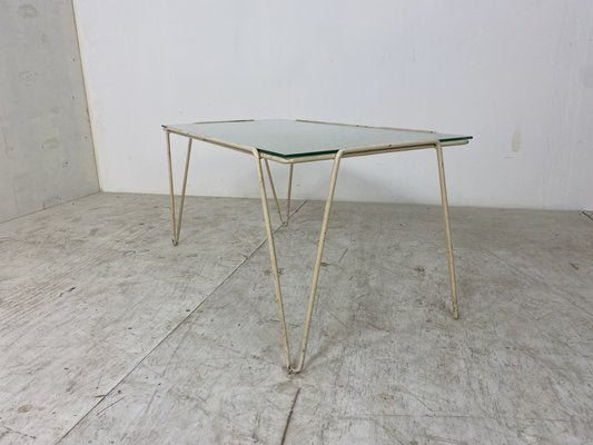 Vintage Modern Coffee Table with Hairpin Legs, 1950s-DE-987004