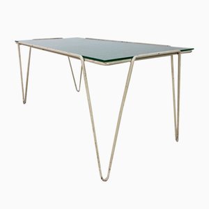 Vintage Modern Coffee Table with Hairpin Legs, 1950s-DE-987004