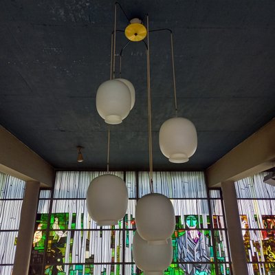 Vintage Modernist Church Chandeliers from Philips, Netherlands, 1960s-NV-956534