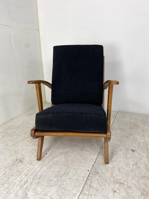 Vintage Modernist Easy Chair, 1950s-DE-1146000