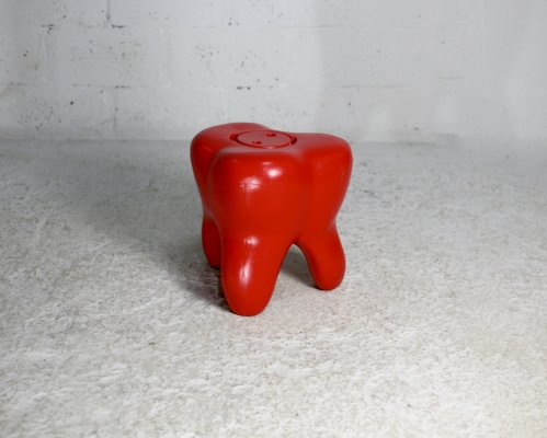 Vintage Molar Stool in Plastic, 1980s-MAO-1756414