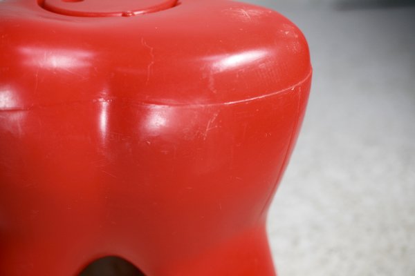 Vintage Molar Stool in Plastic, 1980s-MAO-1756414