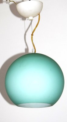 Vintage Murano Glass Ball Ceiling Lamp, 1970s-VA-1822530