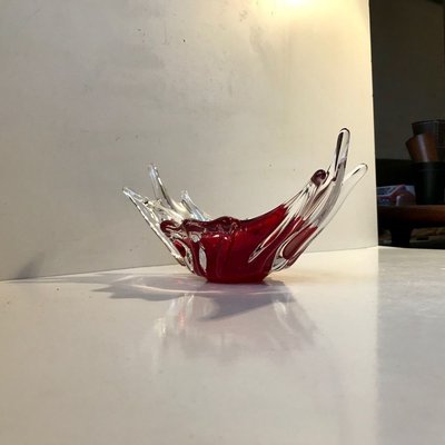 Vintage Murano Glass Bowl by Fratelli Toso, 1960s-LCR-898163