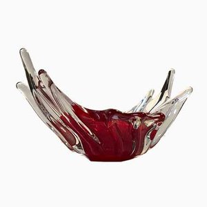 Vintage Murano Glass Bowl by Fratelli Toso, 1960s-LCR-898163