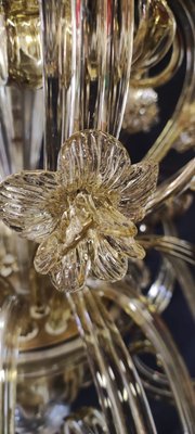 Vintage Murano Glass Chandelier, 1970s-INI-2021857