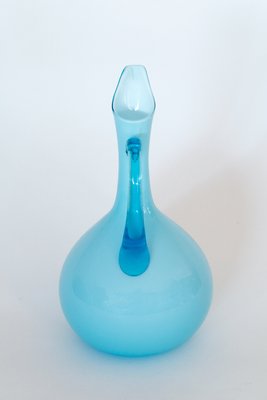 Vintage Murano Glass Incamiciato Vase with Handle-LBS-865135