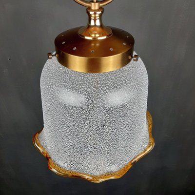 Vintage Murano Glass Pendant Lamp, Italy, 1980s-WQC-846761