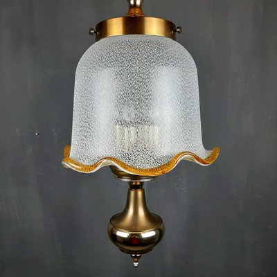 Vintage Murano Glass Pendant Lamp, Italy, 1980s-WQC-846761