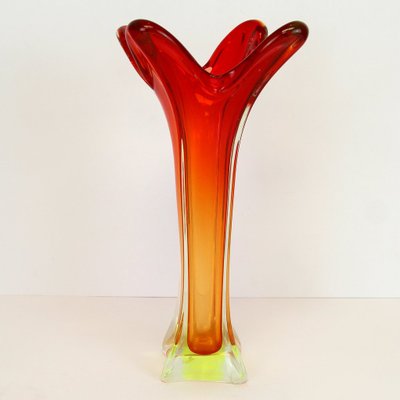 Vintage Murano Glass Vase, 1960s-NE-577942