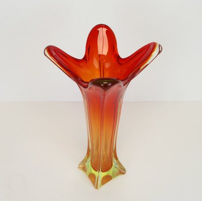 Vintage Murano Glass Vase, 1960s-NE-577942