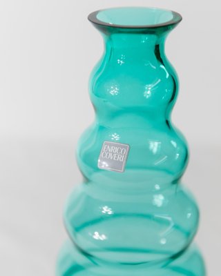 Vintage Murano Glass Vase by Enrico Coveri, Italy, 1980s-HVJ-2041672