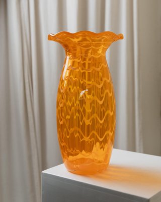 Vintage Murano Glass Vase from Fenton, Italy, 1970s-HVJ-2041676