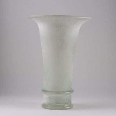 Vintage Murano Glass Vase in Trumpet Shape, Italy, 1980s-VMM-2022006