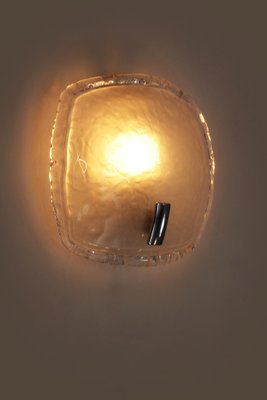 Vintage Murano Wall Lamp with Satin Glass, 1960s-EZZ-1730133