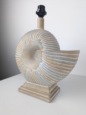 Vintage Nautilus Table Lamp, 1980s-JJT-1548063