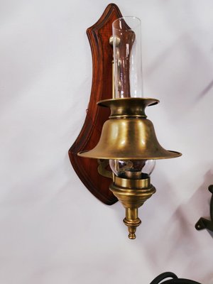 Vintage Navy Sconce-QLH-820079