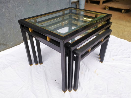 Vintage Nesting Tables, 1970s, Set of 3-EAD-780821