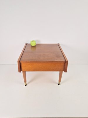 Vintage Nightstand in Teak with Drawer, Denmark, 1960s-AXJ-2020579