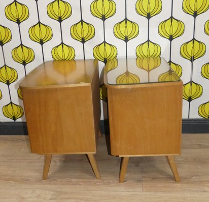 Vintage Nightstands, 1950s, Set of 2-AFE-1793597